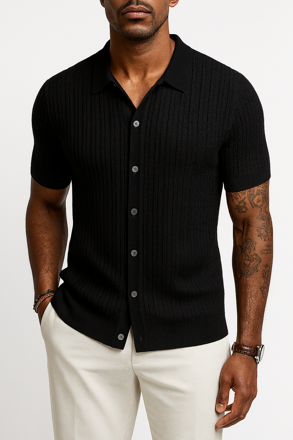 THRUSTYLE | Evening Knit Shirt
