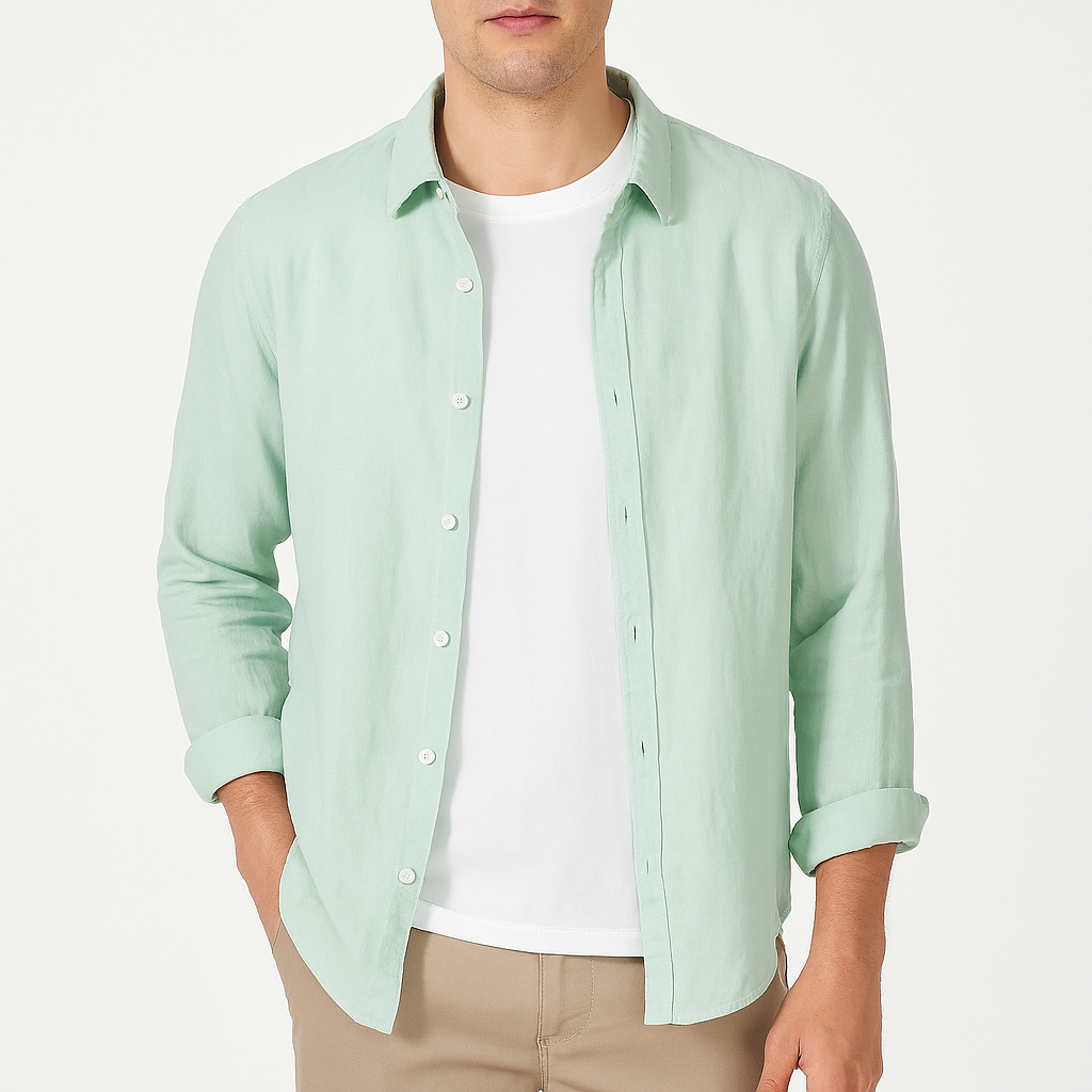 THRUSTYLE | Relaxed Linen Shirt