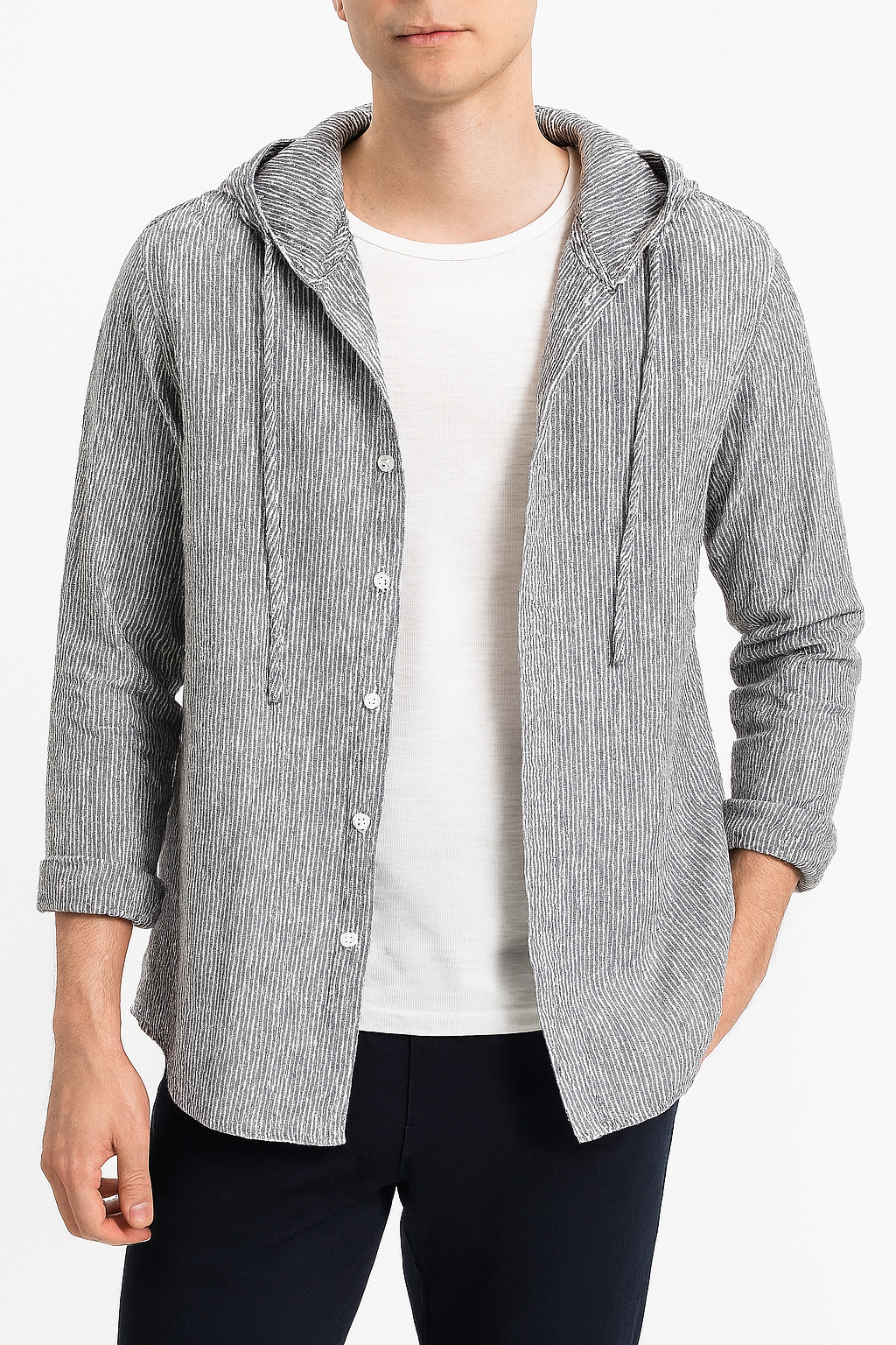 THRUSTYLE | Breezy Hooded Shirt