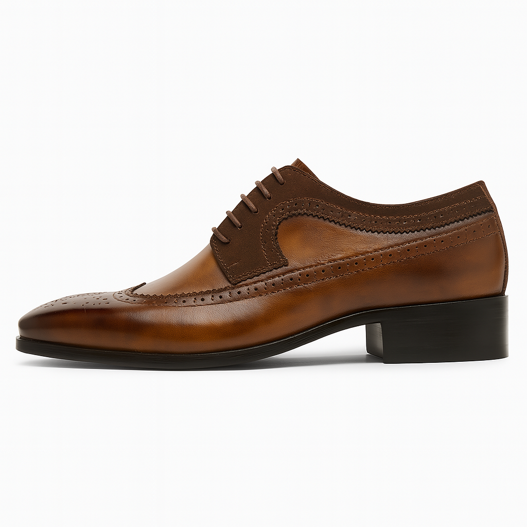 THRUSTYLE | Two-Tone Brogue Oxfords