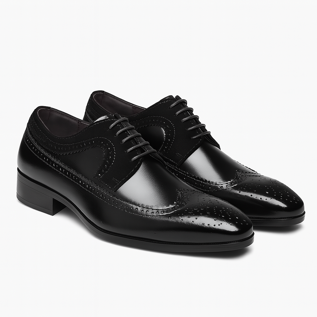 THRUSTYLE | Two-Tone Brogue Oxfords