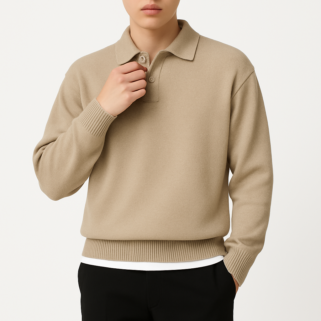 THRUSTYLE | Button Sweater