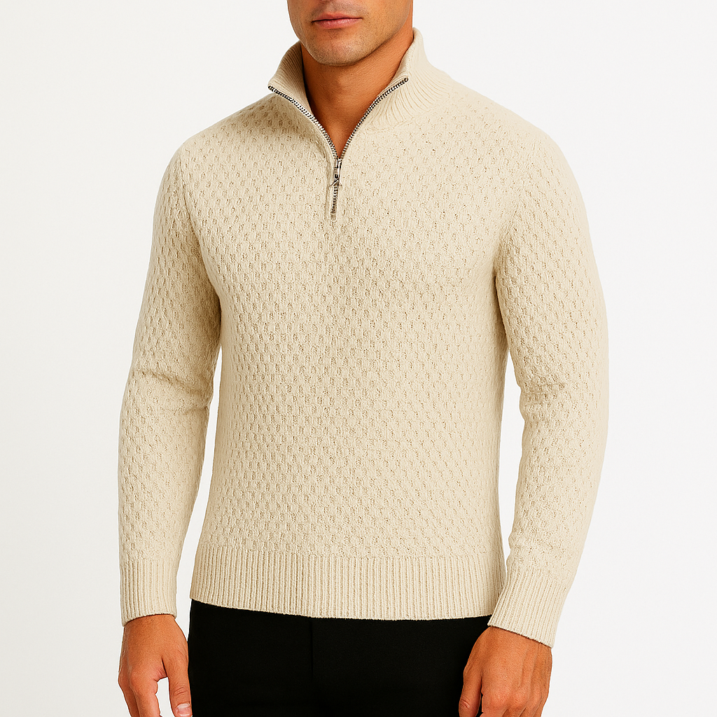 THRUSTYLE | Textured Half-Zip