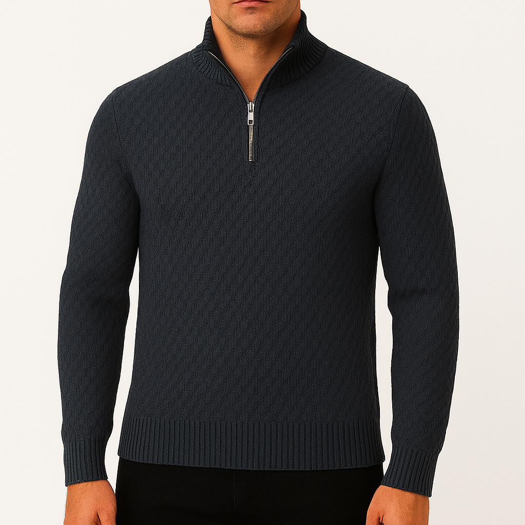 THRUSTYLE | Textured Half-Zip