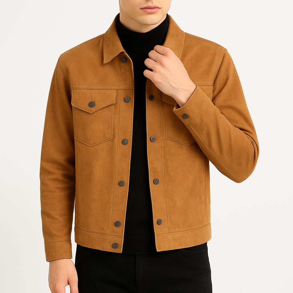 THRUSTYLE | Suede Field Jacket