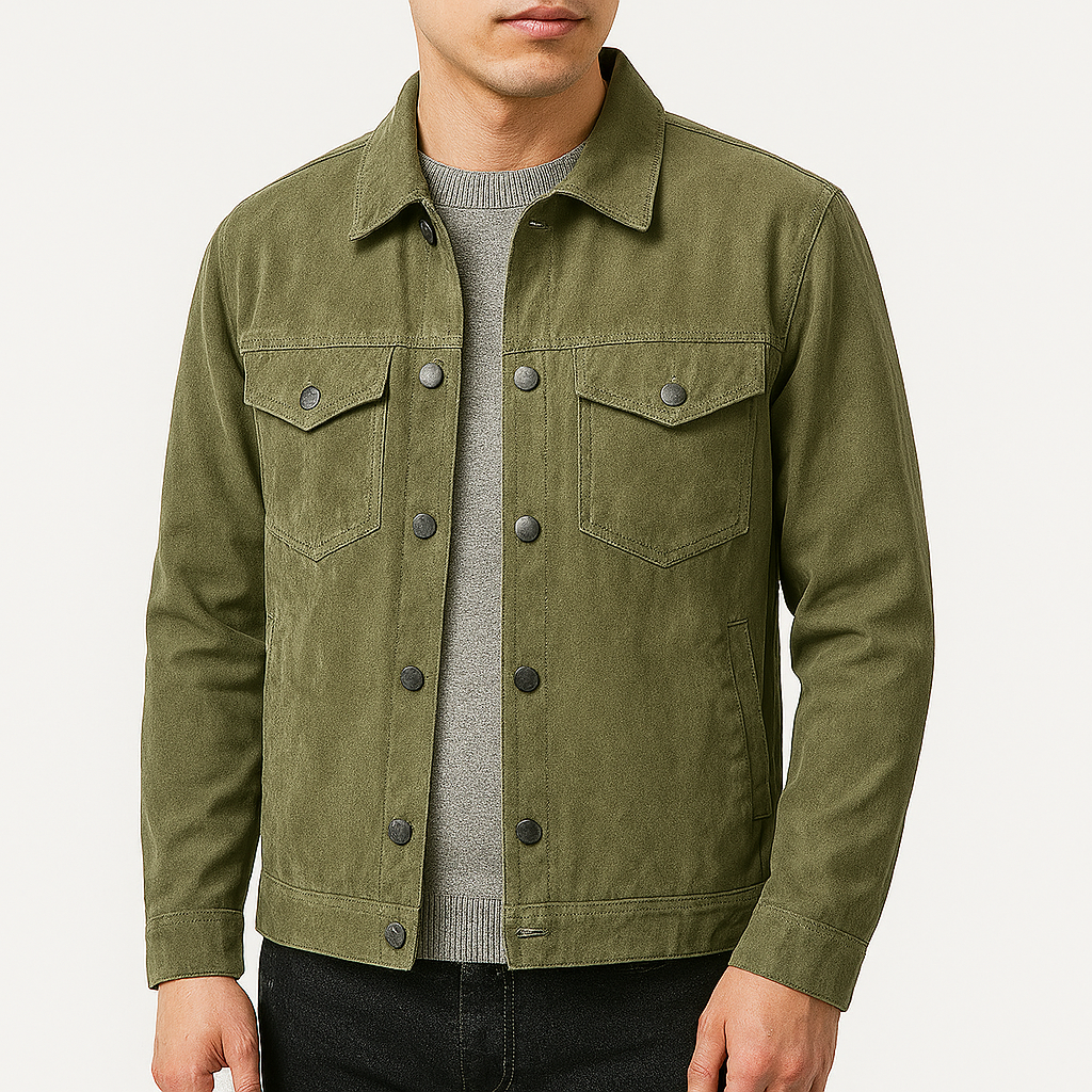 THRUSTYLE | Suede Field Jacket