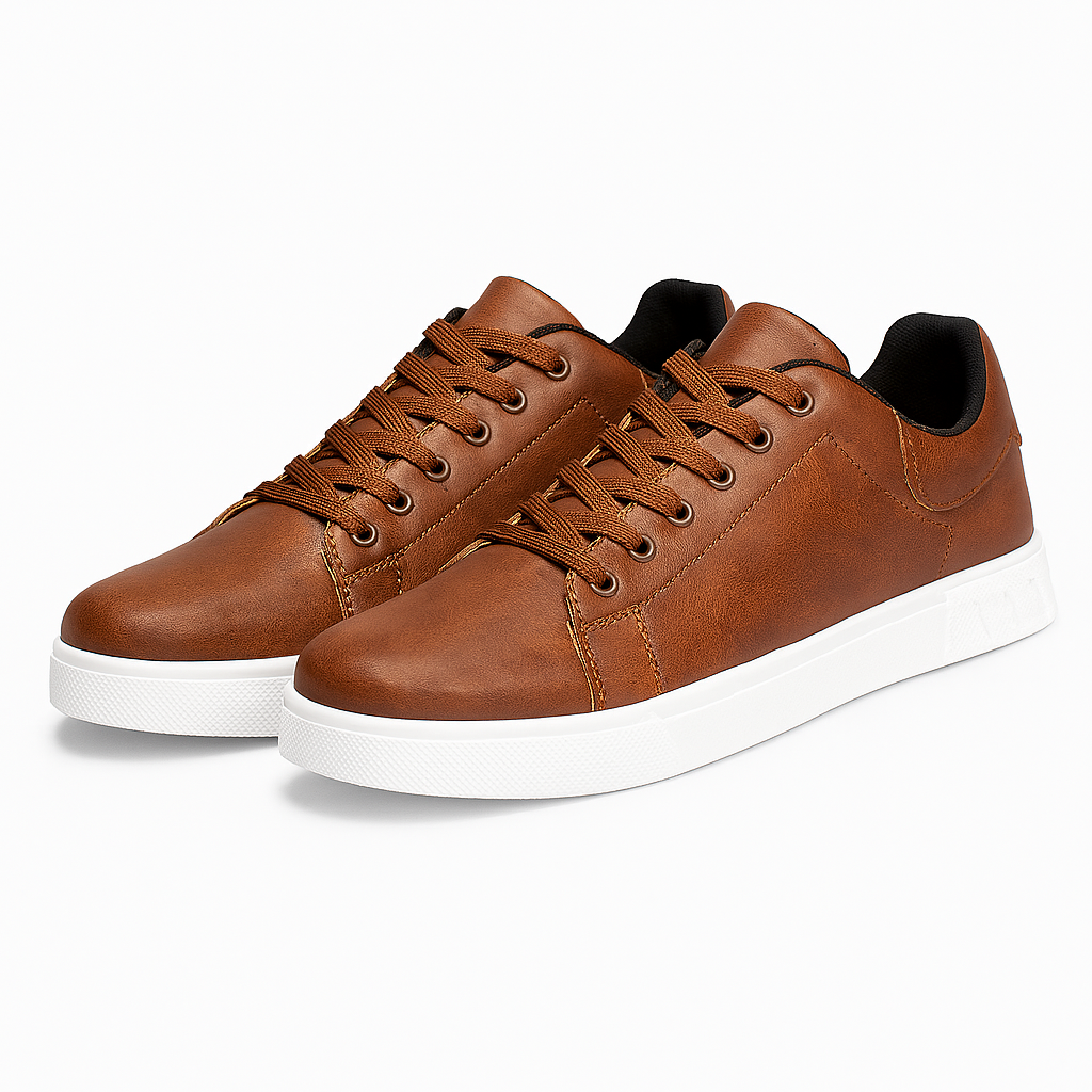 THRUSTYLE | Luxe Leather Sneakers