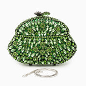Ophelia Crystals Clutch Bag – Elegant Rhinestone Evening Bag