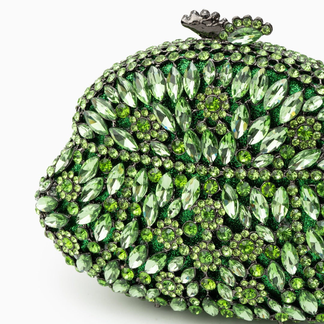 Ophelia Crystals Clutch Bag – Elegant Rhinestone Evening Bag