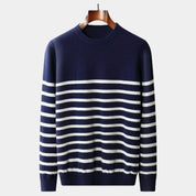 Thrustyle™ - Merino Wool Navy Sweater