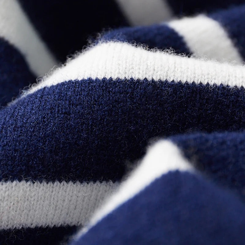 Thrustyle™ - Merino Wool Navy Sweater