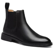Men’s chelsea boots – premium leather, slip-on, durable sole, classic design