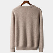 Merino Wool Flap Collar Sweater