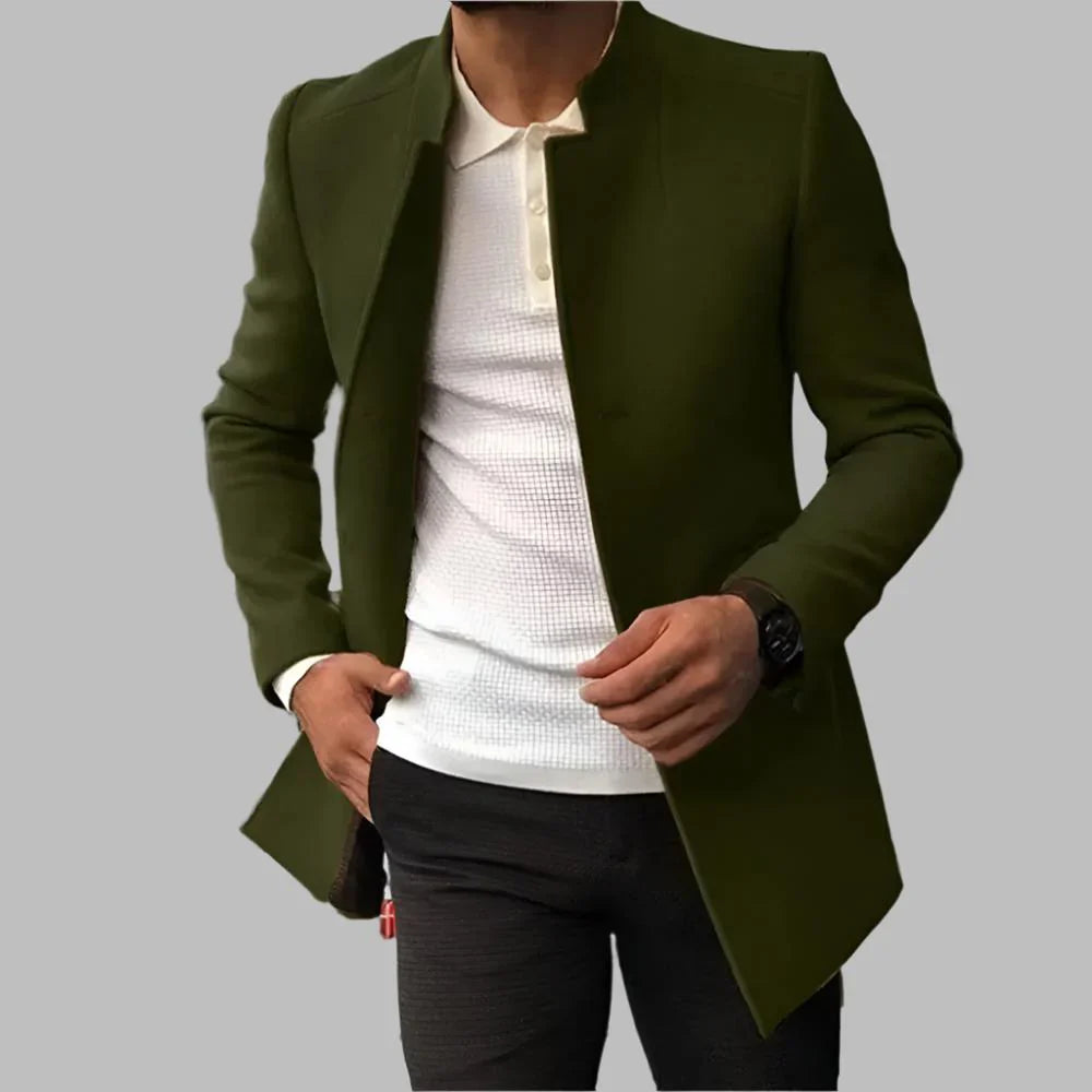 Men’s Wool Jacket – Elegant Design for Versatile Occasions-1