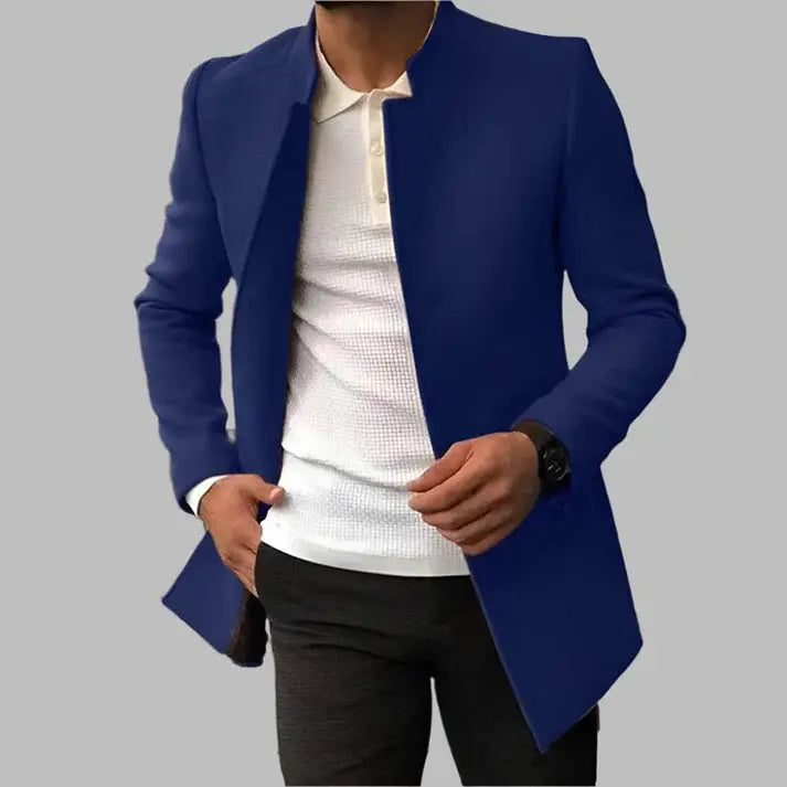 Men’s Wool Jacket – Elegant Design for Versatile Occasions-2