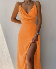 Belie Long Slit Dress