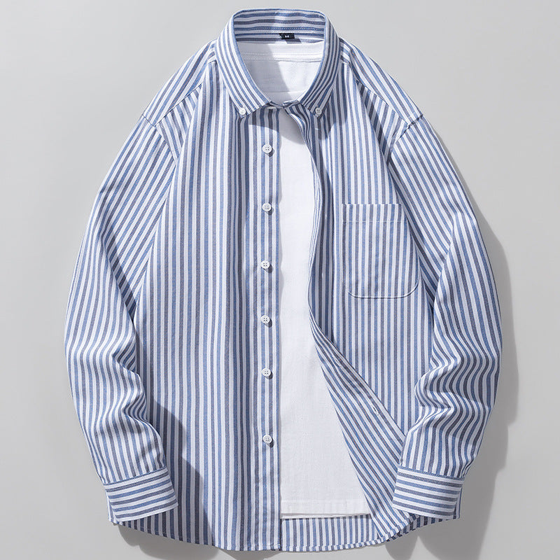 Classic Striped Button Up