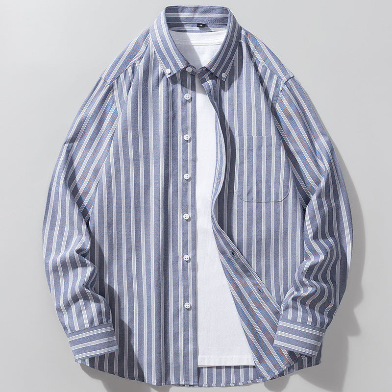 Thrustyle™ - Classic Striped Button Up