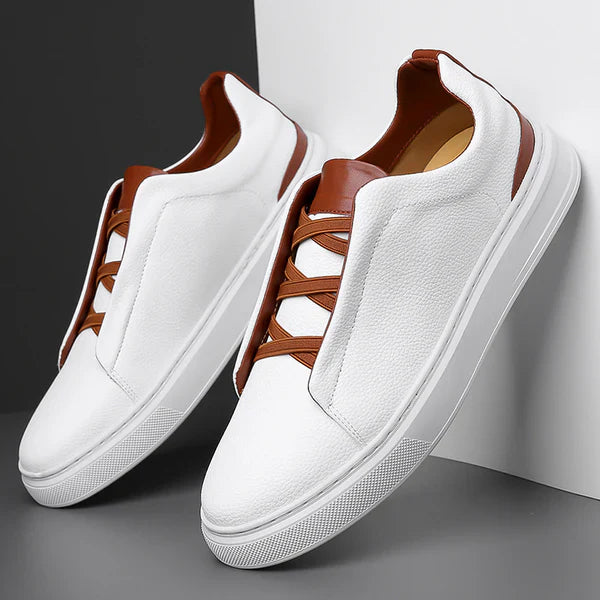 Men's Sneakers – Genuine Leather, Comfortable Fit-2