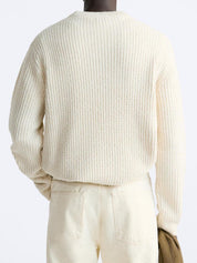 Old Money Ribbed Regular O-Neck Sweater