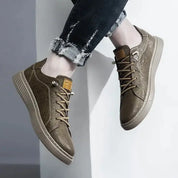 Men’s Casual Leather Oxford Shoes – High-Quality Leather, Ergonomic Sole, Lace-Up Closure