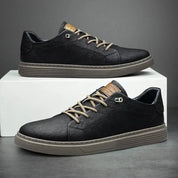 Men’s Casual Leather Oxford Shoes – High-Quality Leather, Ergonomic Sole, Lace-Up Closure