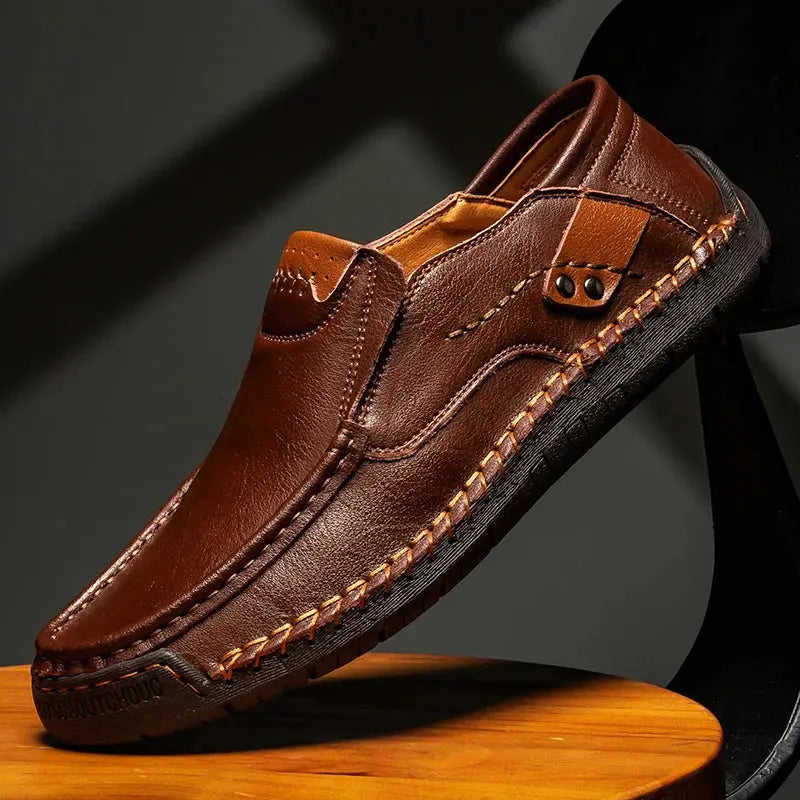 THRUSTYLE | Leather Moccasins