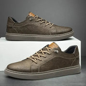 Men’s Casual Leather Oxford Shoes – High-Quality Leather, Ergonomic Sole, Lace-Up Closure