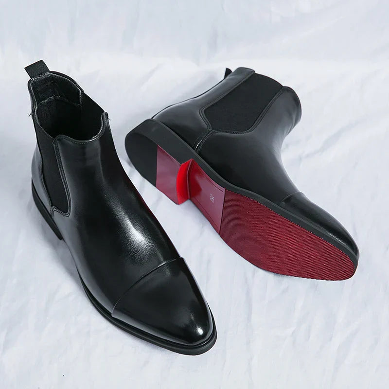 Men’s Chelsea Boots – Genuine Leather, Timeless Style and Comfort-1