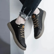 Men’s Casual Leather Oxford Shoes – High-Quality Leather, Ergonomic Sole, Lace-Up Closure