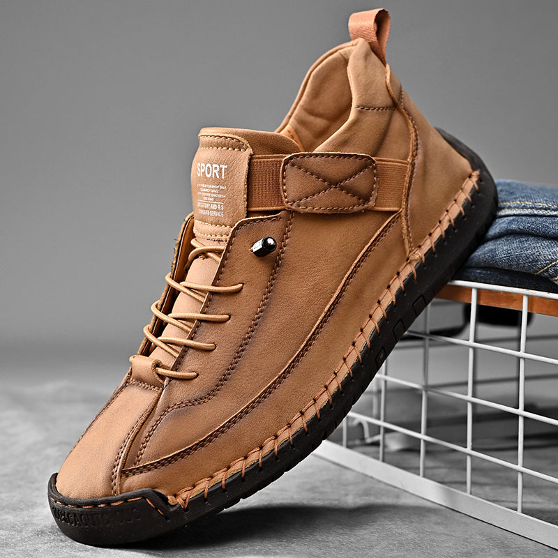Men's Trainers – Premium Vegan Leather, Versatile Design-2