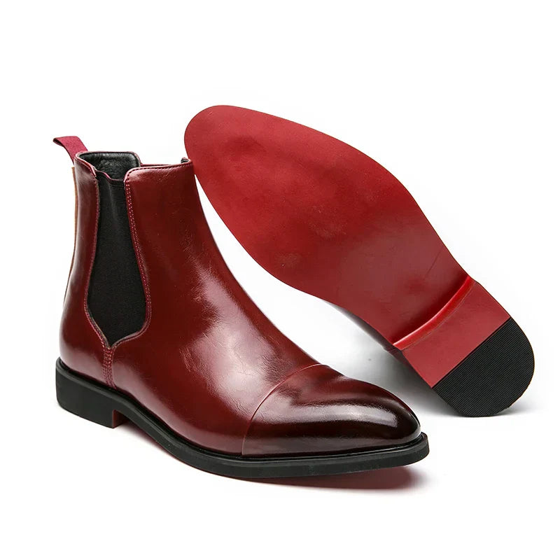 Men’s Chelsea Boots – Genuine Leather, Timeless Style and Comfort-2