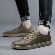 Men’s Casual Leather Oxford Shoes – High-Quality Leather, Ergonomic Sole, Lace-Up Closure