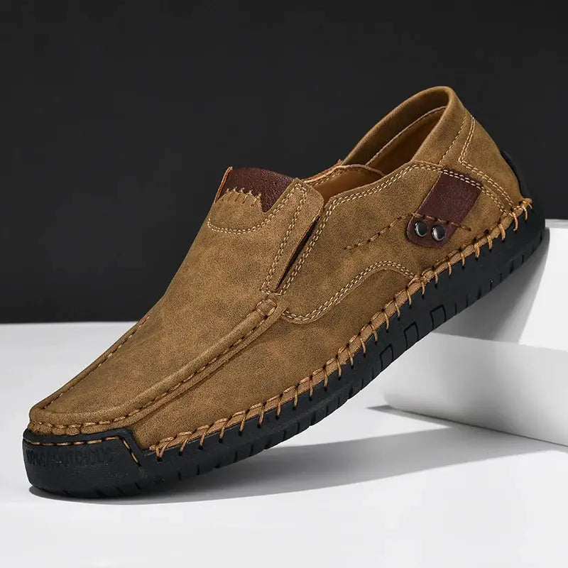 THRUSTYLE | Leather Casual Moccasins