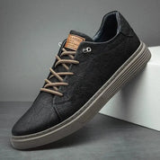 Men’s Casual Leather Oxford Shoes – High-Quality Leather, Ergonomic Sole, Lace-Up Closure