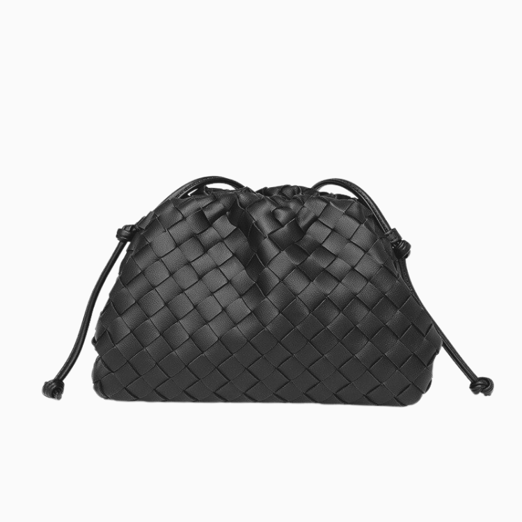 Women’s Woven Cloud Messenger Bag – Lightweight and Stylish Handbag for Casual and Travel Outings