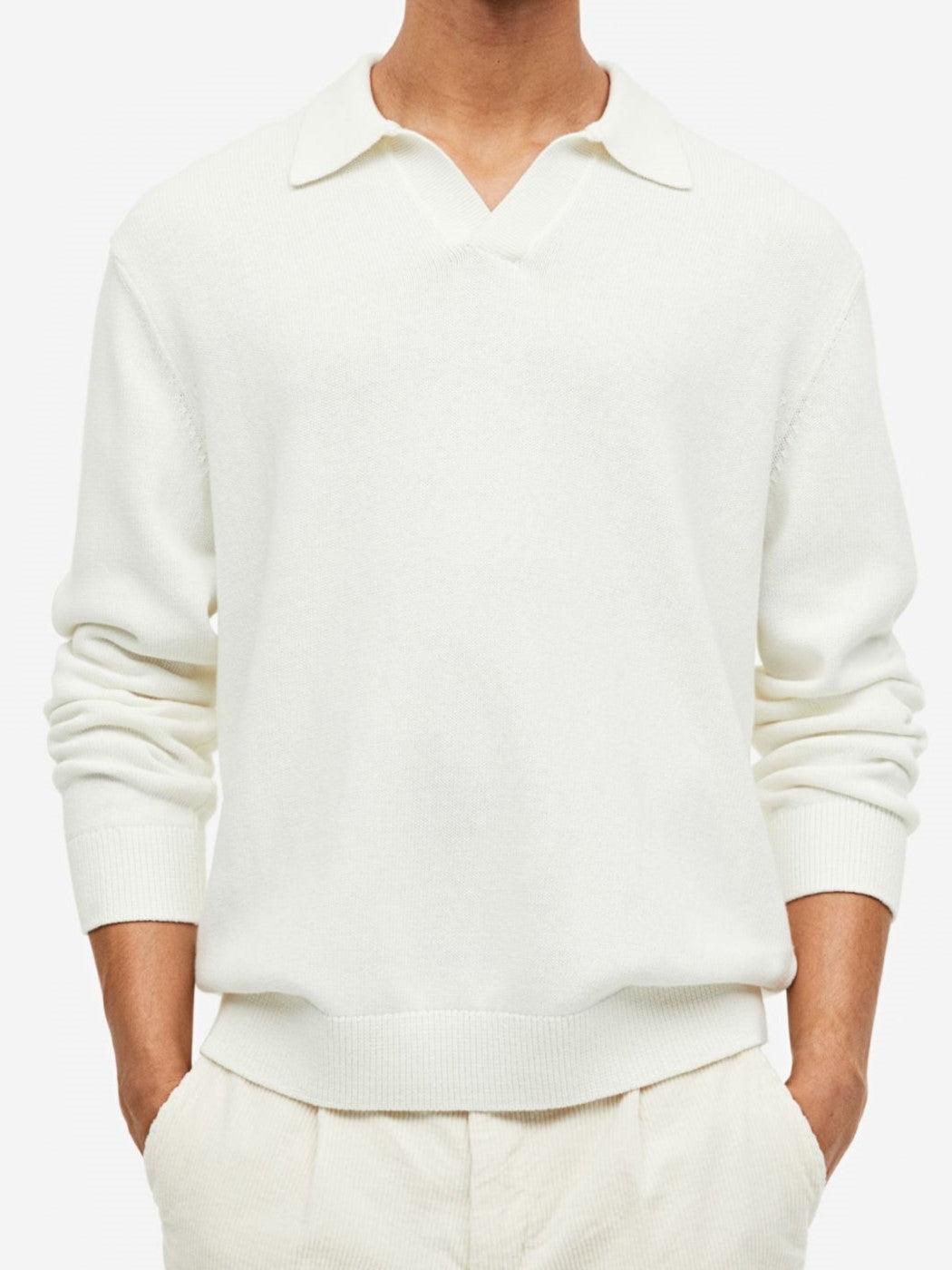 Old Money Woolen Polo T-Shirt Regular