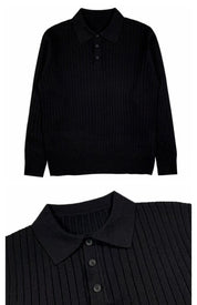 Thrustyle™ - Autumn Lapel Polo Sweater