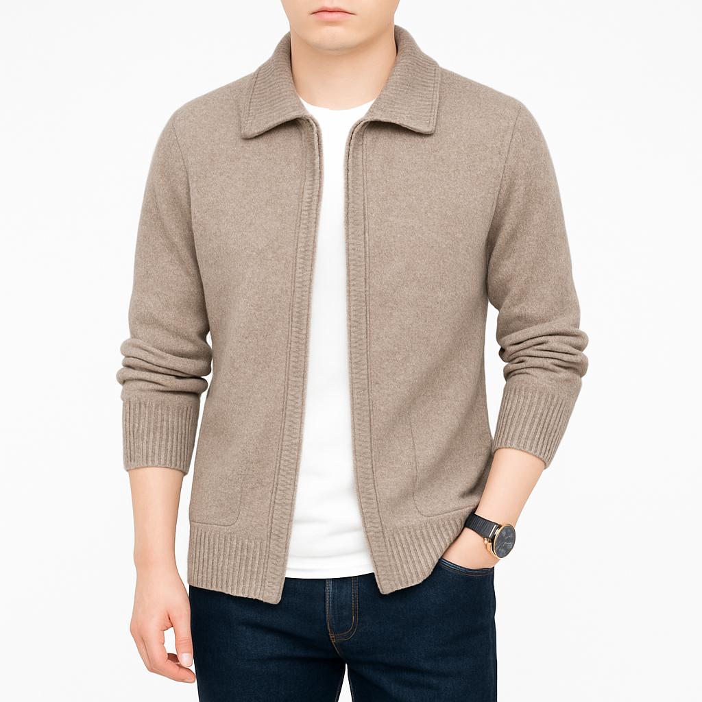 THRUSTYLE | Zipped Cardigan