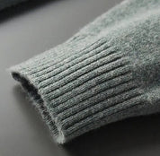 Men's 100% Merino Wool Turtleneck Sweater – Luxurious Warmth and Sophistication