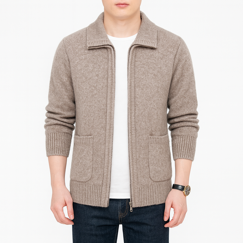 THRUSTYLE | Zipped Cardigan