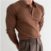 Thrustyle™ - Autumn Lapel Polo Sweater