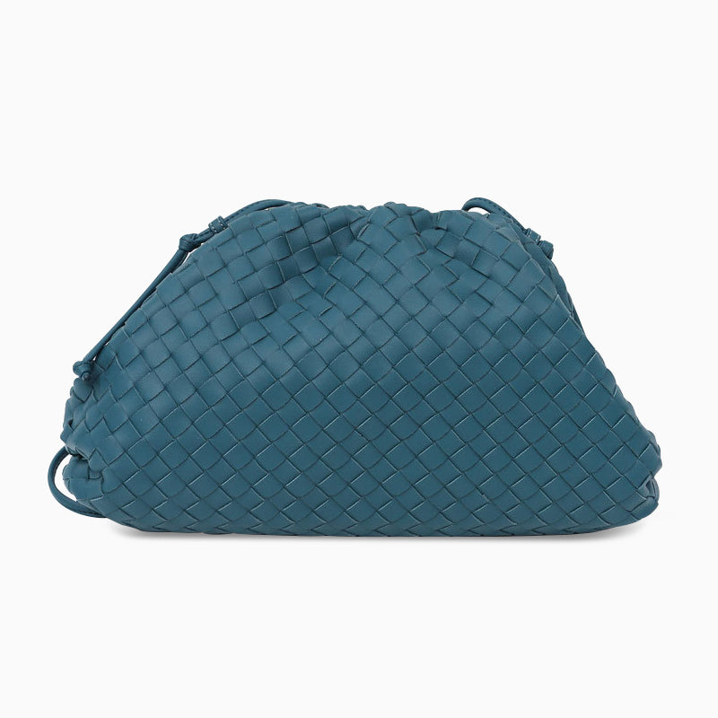 Women’s Woven Cloud Messenger Bag – Lightweight and Stylish Handbag for Casual and Travel Outings