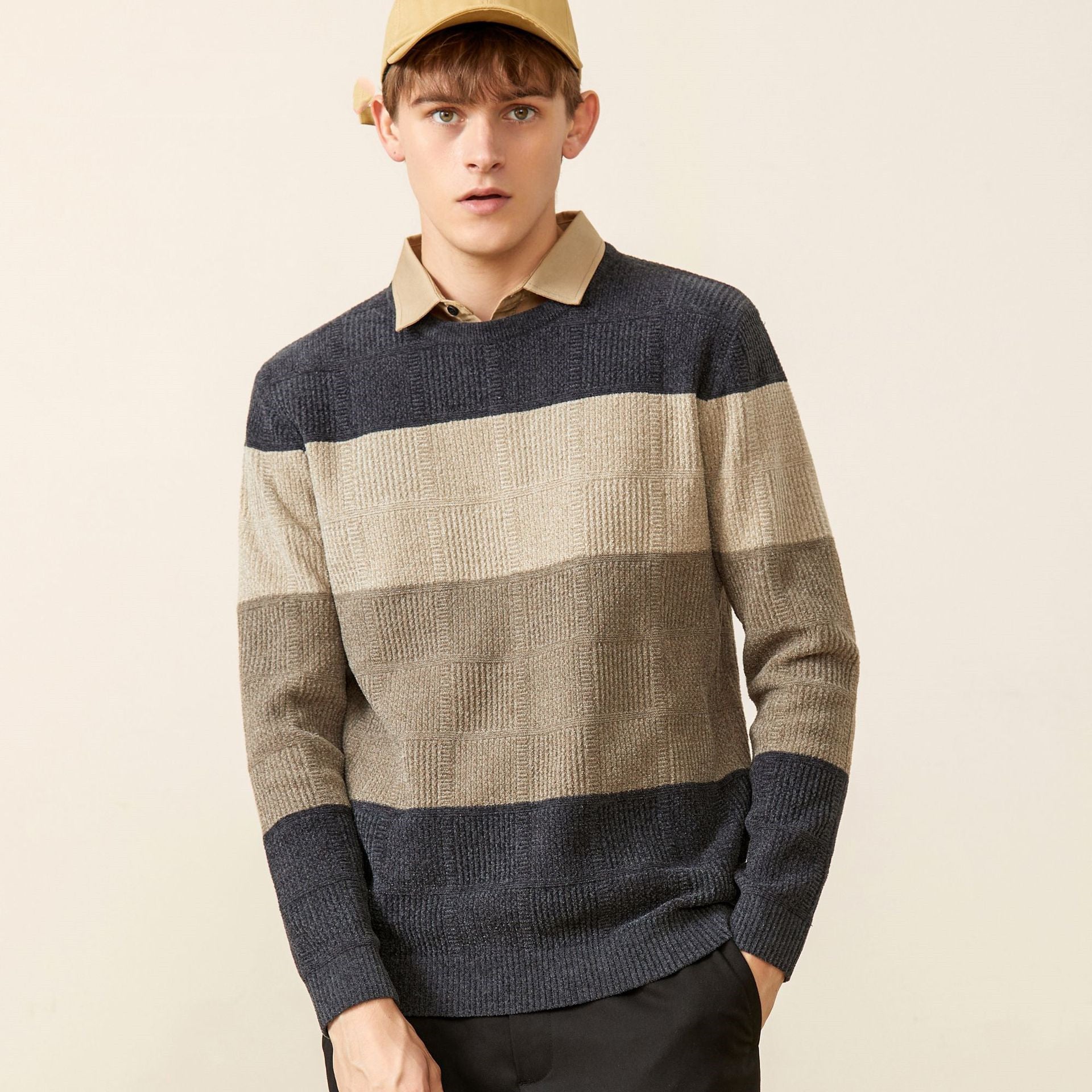 Thrustyle™ - Autumn Striped Sweater