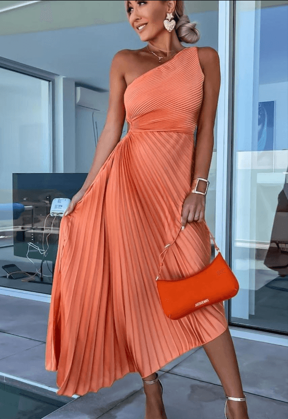Regina | One Shoulder Dress-2