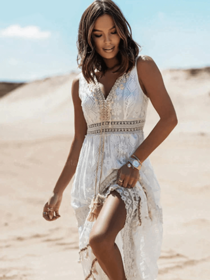 Bohemian Style Maxi Dress